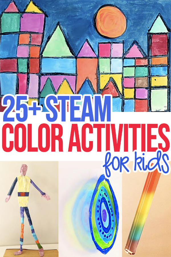 25+ STEM color activities for kids
