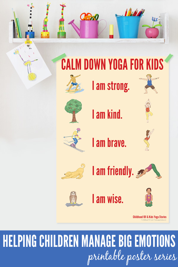 Calm Down Yoga Routine
