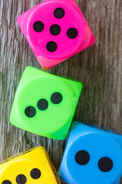 Learning Games - Coloured Dice